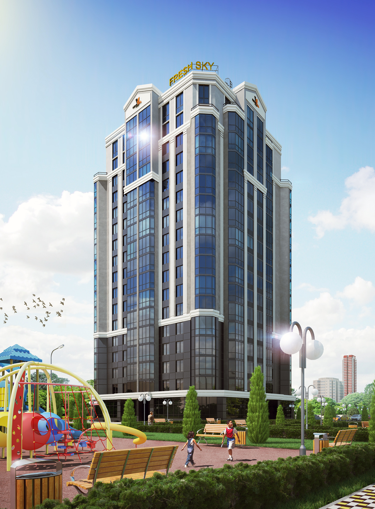 жилой комплекс fresh sky - фото 2